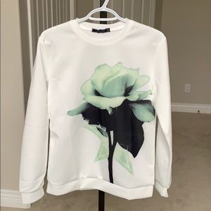 Graphic sweater